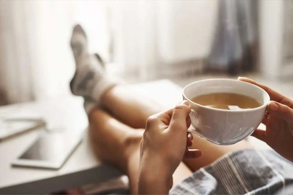 Drinking Coffee