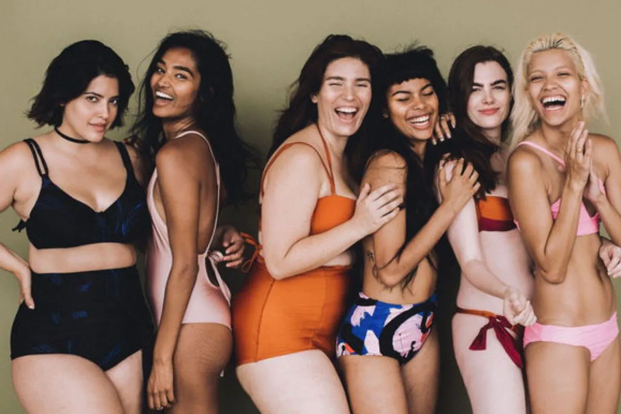 Women laughing together
